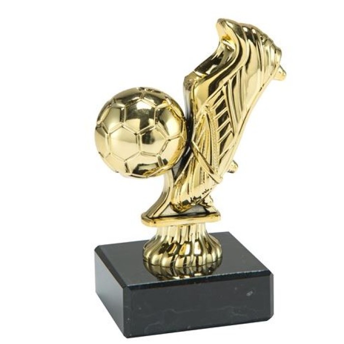  11CM  PLASTIC FOOTBALL  TROPHY 